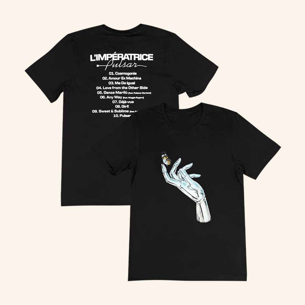 L'Imperatrice Merch Pulsar Tracklist T-Shirt Christmas Gifts For Son L'Imperatrice Merch Pulsar Tracklist T-Shirt Christmas Gifts For Son