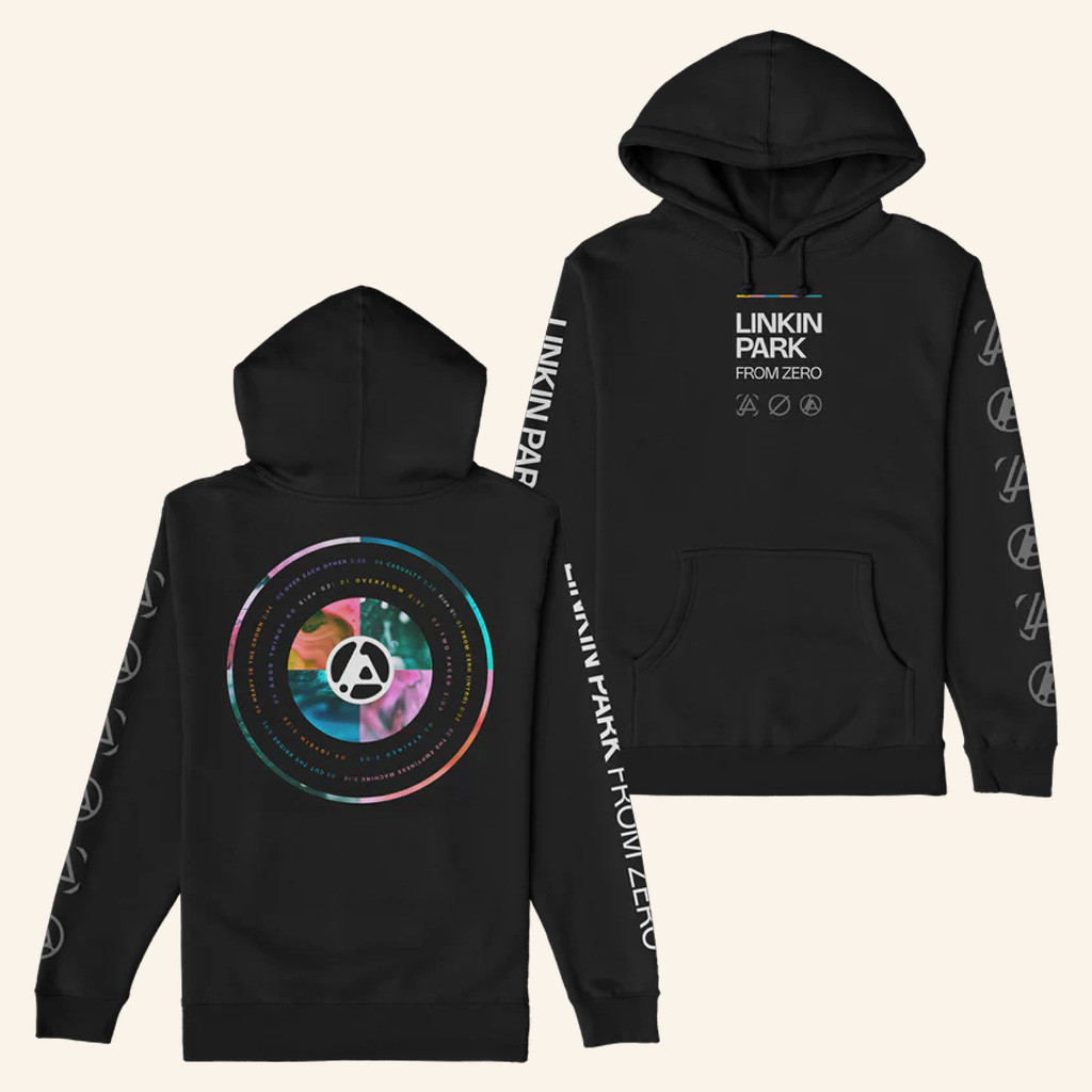 Linkin Park Merch From Zero Radiate Black Hoodie Music Lover Gifts For Him Linkin Park Merch From Zero Radiate Black Hoodie Music Lover Gifts For Him