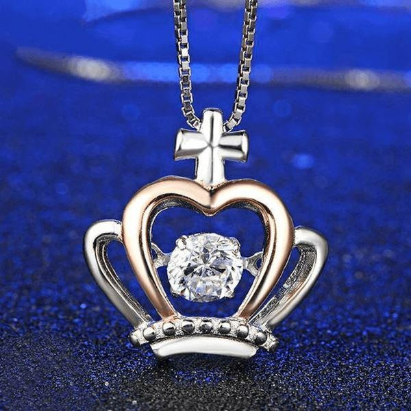 Lion Dad To My Daughter Crown Pendant Necklace Princess Crown Necklace Best Daughter Birthday Gifts From Dad Lion Dad To My Daughter Crown Pendant Necklace Princess Crown Necklace Best Daughter Birthday Gifts From Dad