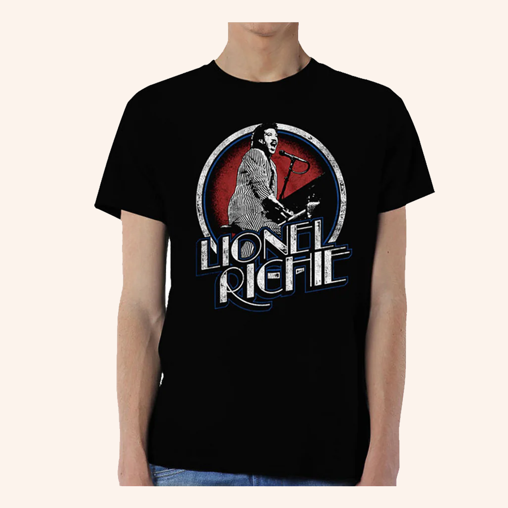 Lionel Richie Merch Live Vintage Photo T-Shirt Music Lover Gifts For Him Lionel Richie Merch Live Vintage Photo T-Shirt Music Lover Gifts For Him