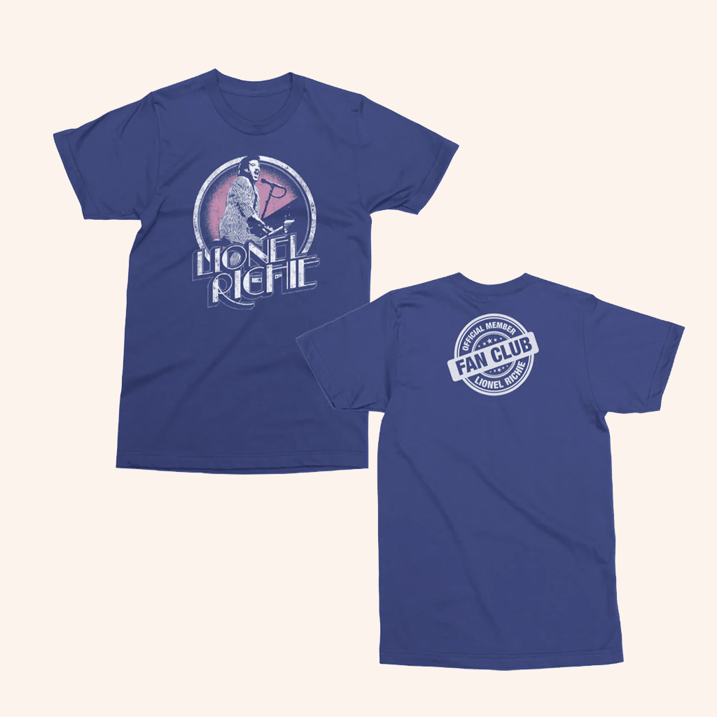Lionel Richie Merch Member Fan Club Logo T-Shirt Presents For Music Lovers Lionel Richie Merch Member Fan Club Logo T-Shirt Presents For Music Lovers