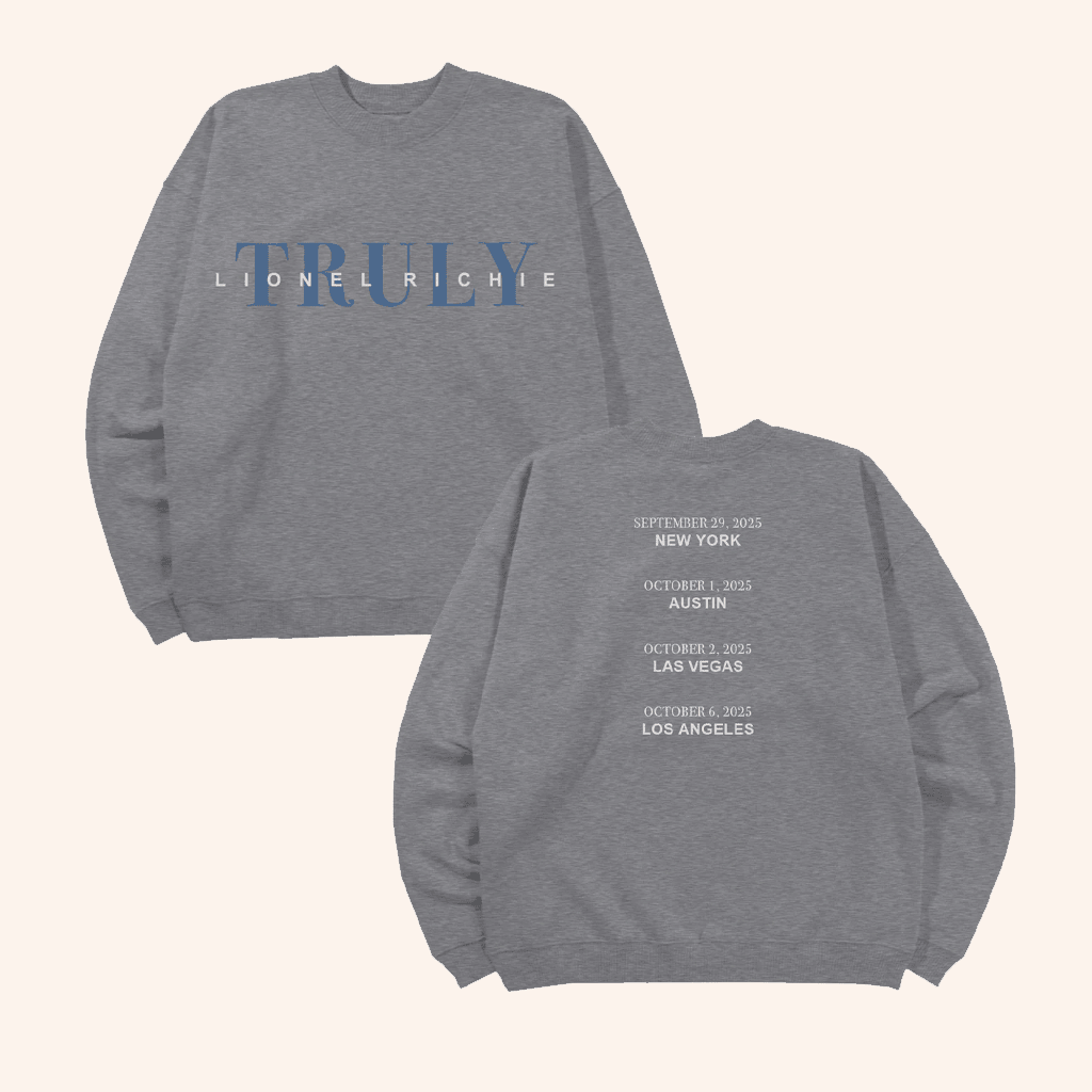 Lionel Richie Merch Truly Tour Sweatshirt Cool Gifts For Music Lovers Lionel Richie Merch Truly Tour Sweatshirt Cool Gifts For Music Lovers