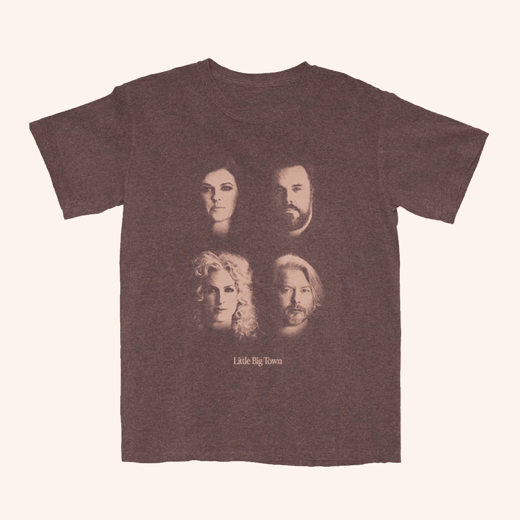 Little Big Town Merch Little Big Town Portrait T-Shirt Best Gifts For Music Lovers Little Big Town Merch Little Big Town Portrait T-Shirt Best Gifts For Music Lovers