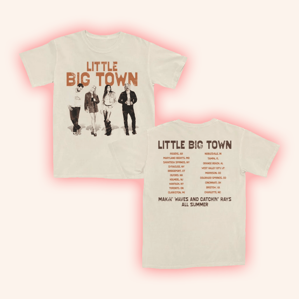 Little Big Town Merch Makin'Waves And Catchin' Rays Tour T-Shirt Gifts For Music Lovers Little Big Town Merch Makin'Waves And Catchin' Rays Tour T-Shirt Gifts For Music Lovers
