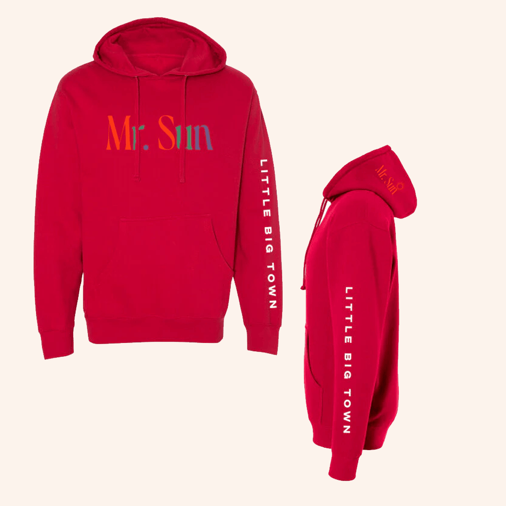 Little Big Town Merch Mr Sun Red Hoodie Best Christmas Gifts For Brother Little Big Town Merch Mr Sun Red Hoodie Best Christmas Gifts For Brother
