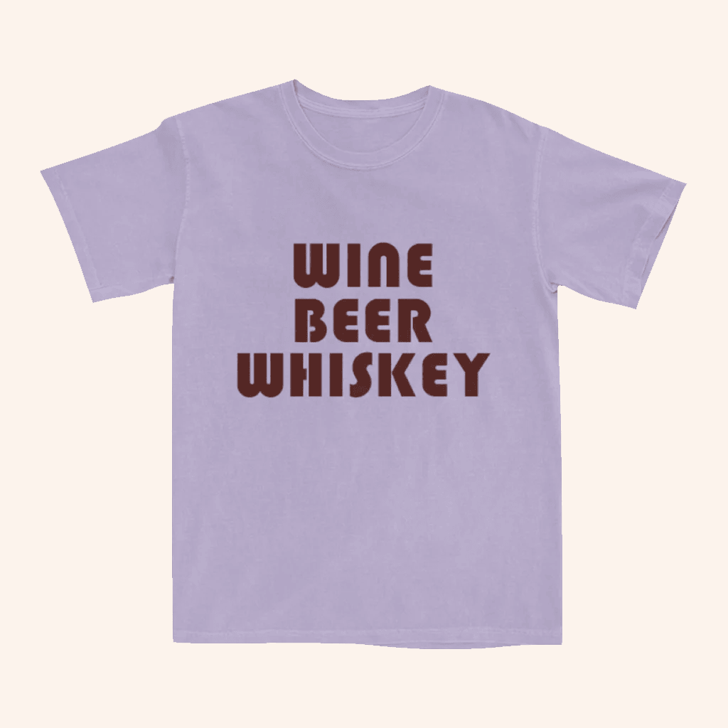 Little Big Town Merch Wine Beer Whiskey T-Shirt Birthday Present For Wife Little Big Town Merch Wine Beer Whiskey T-Shirt Birthday Present For Wife
