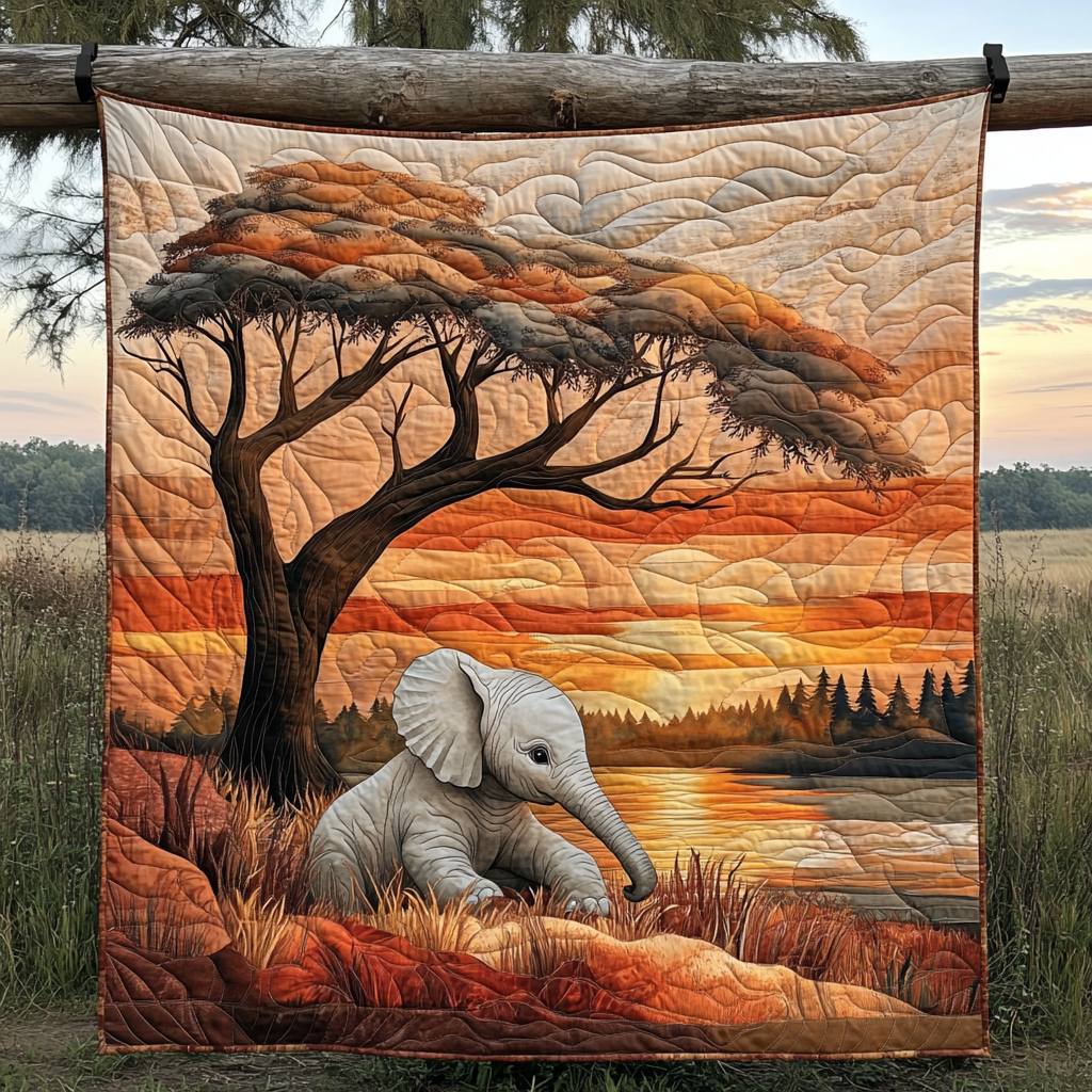 Little Trunk Quilted Blanket Nice Throw Blanket Best Elephant Presents Birthday Little Trunk Quilted Blanket Nice Throw Blanket Best Elephant Presents Birthday