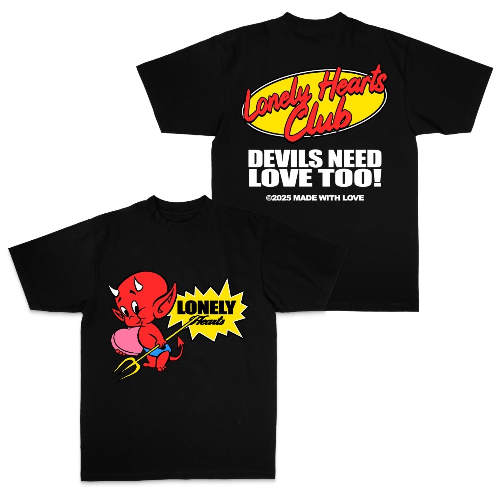 Lonely Hearts Club Devils Need Love Too Shirt Anti Fascism Frog Merch Lonely Hearts Club Devils Need Love Too Shirt Anti Fascism Frog Merch
