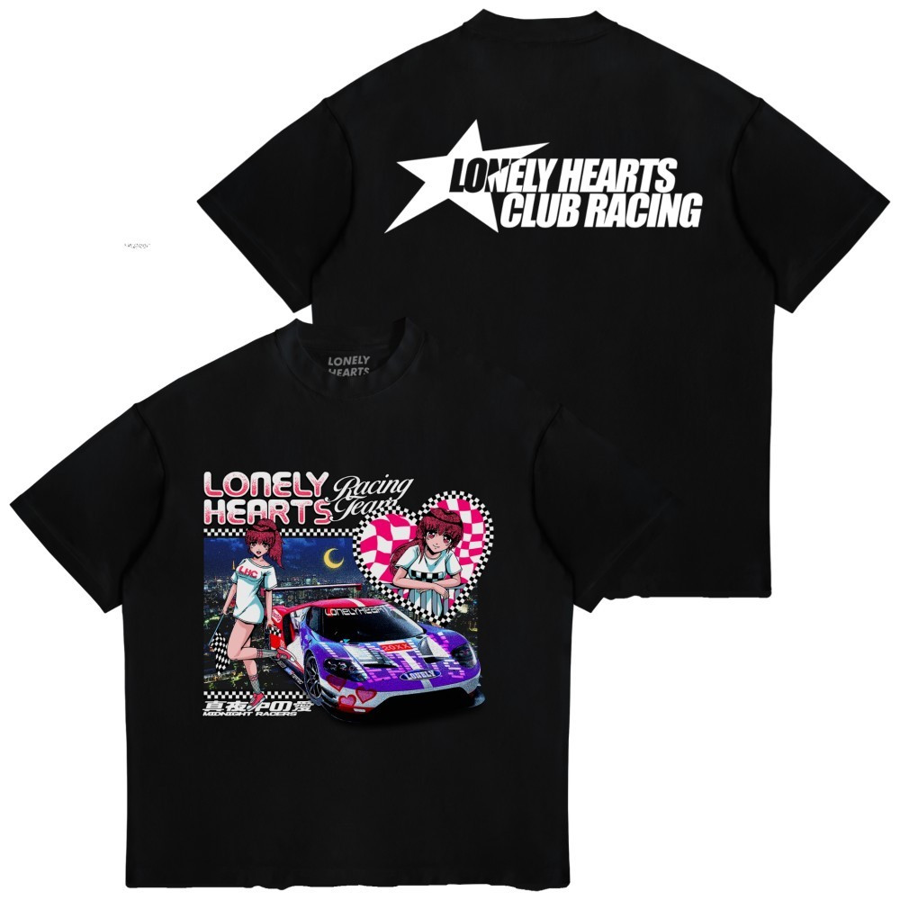 Lonely Hearts Club Midnite Racer Cropped Shirt Anti Fascism Frog Merch Lonely Hearts Club Midnite Racer Cropped Shirt Anti Fascism Frog Merch