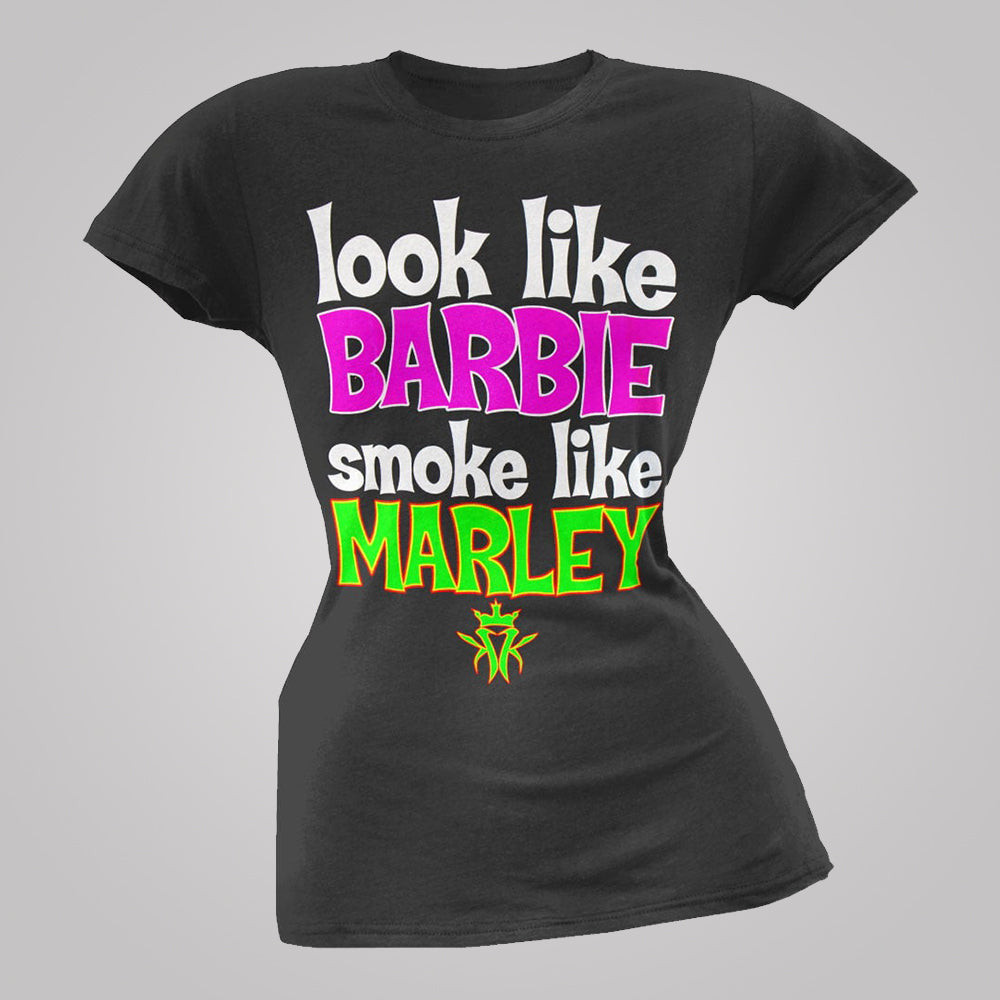 Look Like Barbie Smoke Like Marley Shirt Funny Humor Smoker T-Shirt Look Like Barbie Smoke Like Marley Shirt Funny Humor Smoker T-Shirt