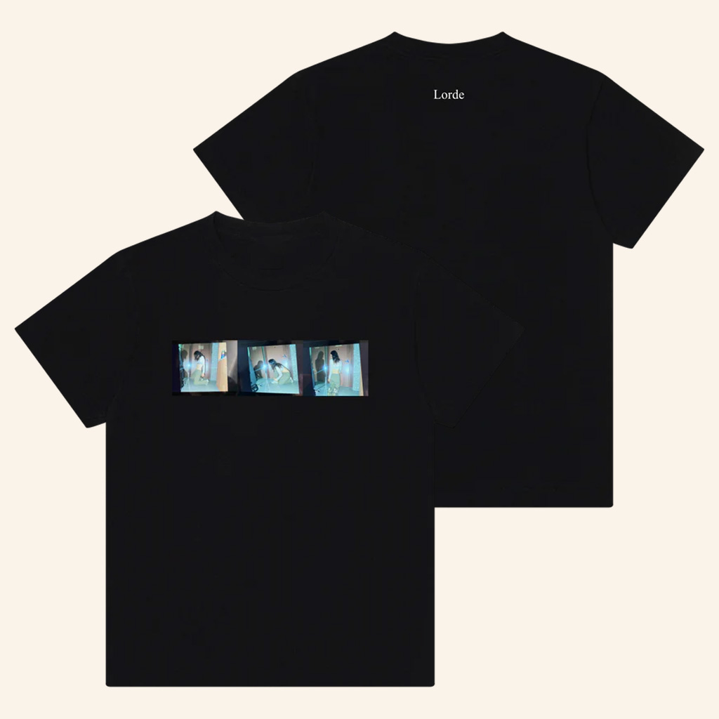 Lorde Merch Triptych Photo T-Shirt Birthday Gifts For Music Lovers Lorde Merch Triptych Photo T-Shirt Birthday Gifts For Music Lovers