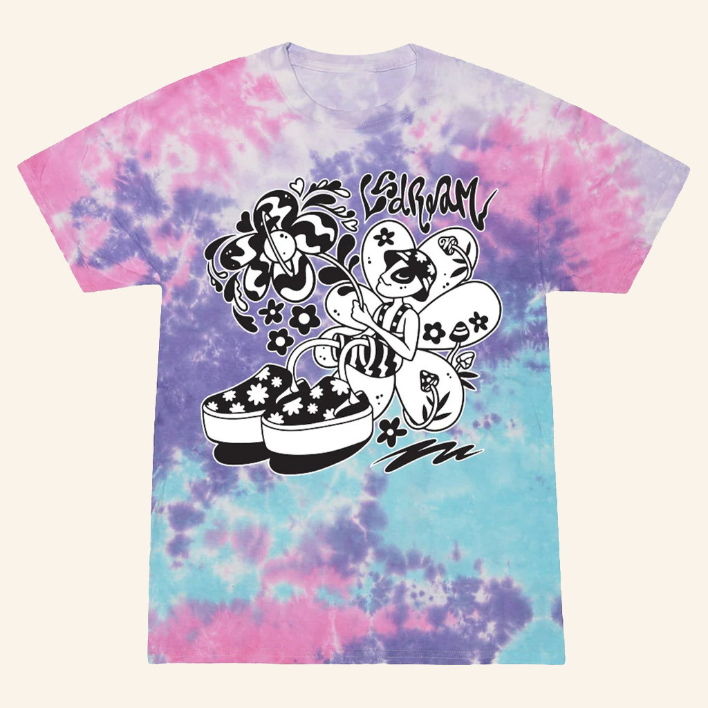 LSDREAM Merch Intergalactic Bloom Tie Dye Shirt Gift Ideas For Sister LSDREAM Merch Intergalactic Bloom Tie Dye Shirt Gift Ideas For Sister