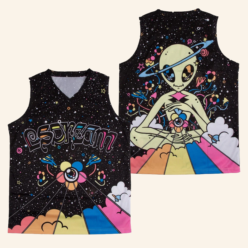 LSDREAM Merch LSDREAM Cosmic Love Alien Jersey Best Christmas Gifts For Men LSDREAM Merch LSDREAM Cosmic Love Alien Jersey Best Christmas Gifts For Men