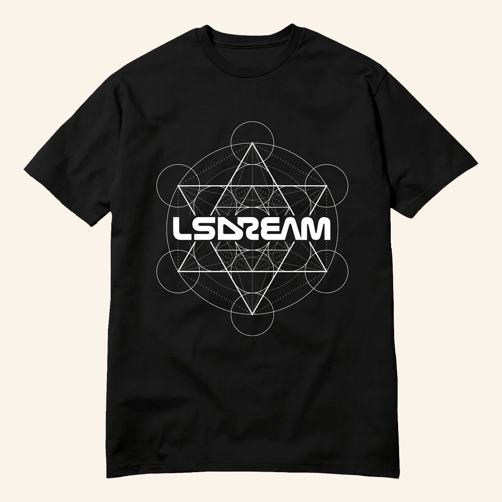LSDREAM Merch LSDREAM Metatron Logo T-Shirt Music Lover Gifts For Him LSDREAM Merch LSDREAM Metatron Logo T-Shirt Music Lover Gifts For Him