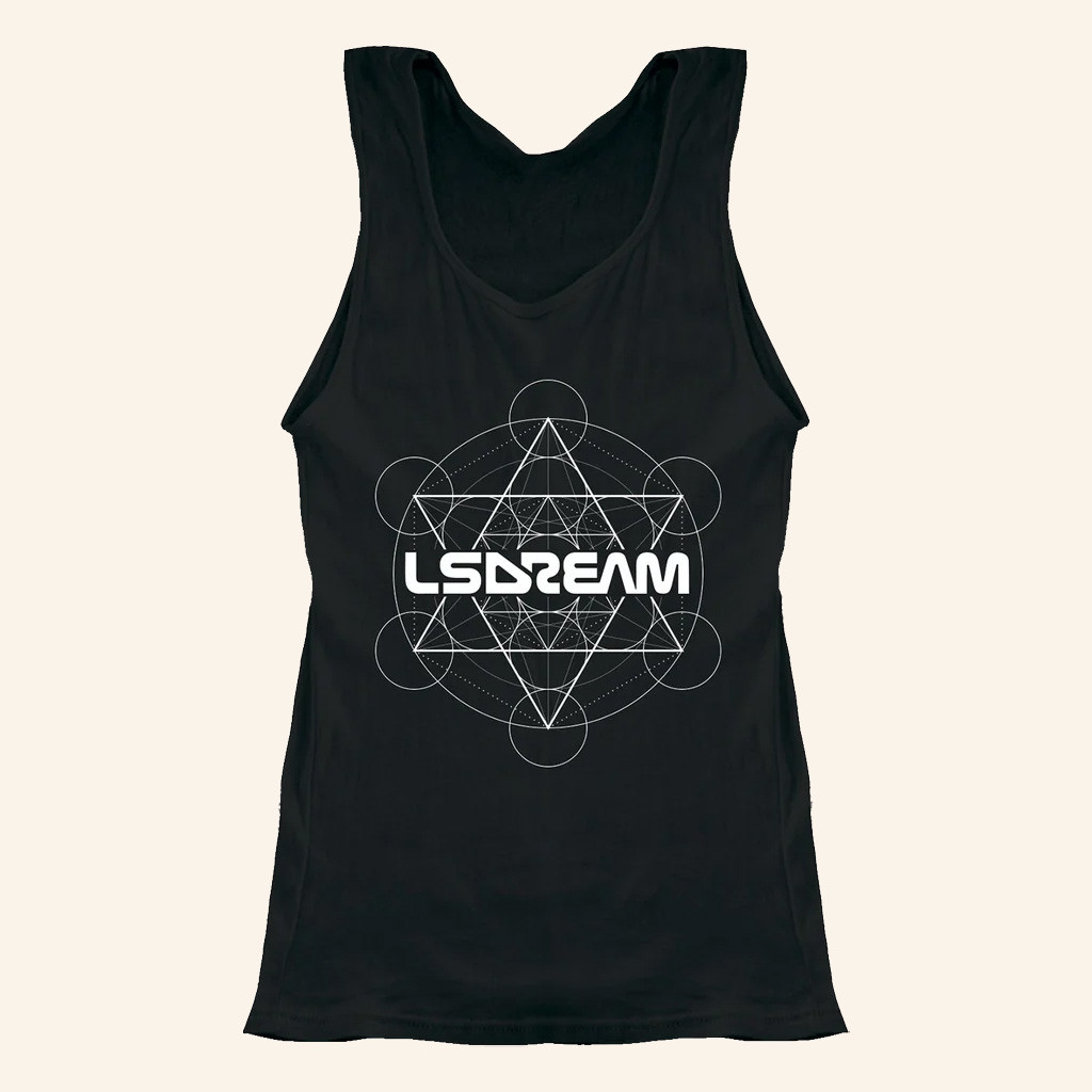 LSDREAM Merch LSDREAM Metatron Logo Tank Top Cool Gifts For Music Lovers LSDREAM Merch LSDREAM Metatron Logo Tank Top Cool Gifts For Music Lovers