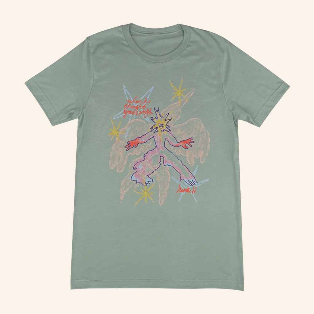 Luna Li Merch Grow Wings T-Shirt Christmas Gift Ideas For Sister Luna Li Merch Grow Wings T-Shirt Christmas Gift Ideas For Sister