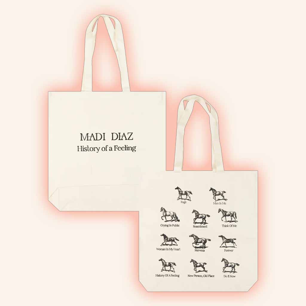 Madi Diaz Merch History Of A Feeling Tote Bag Christmas Gift Ideas For Wife Madi Diaz Merch History Of A Feeling Tote Bag Christmas Gift Ideas For Wife