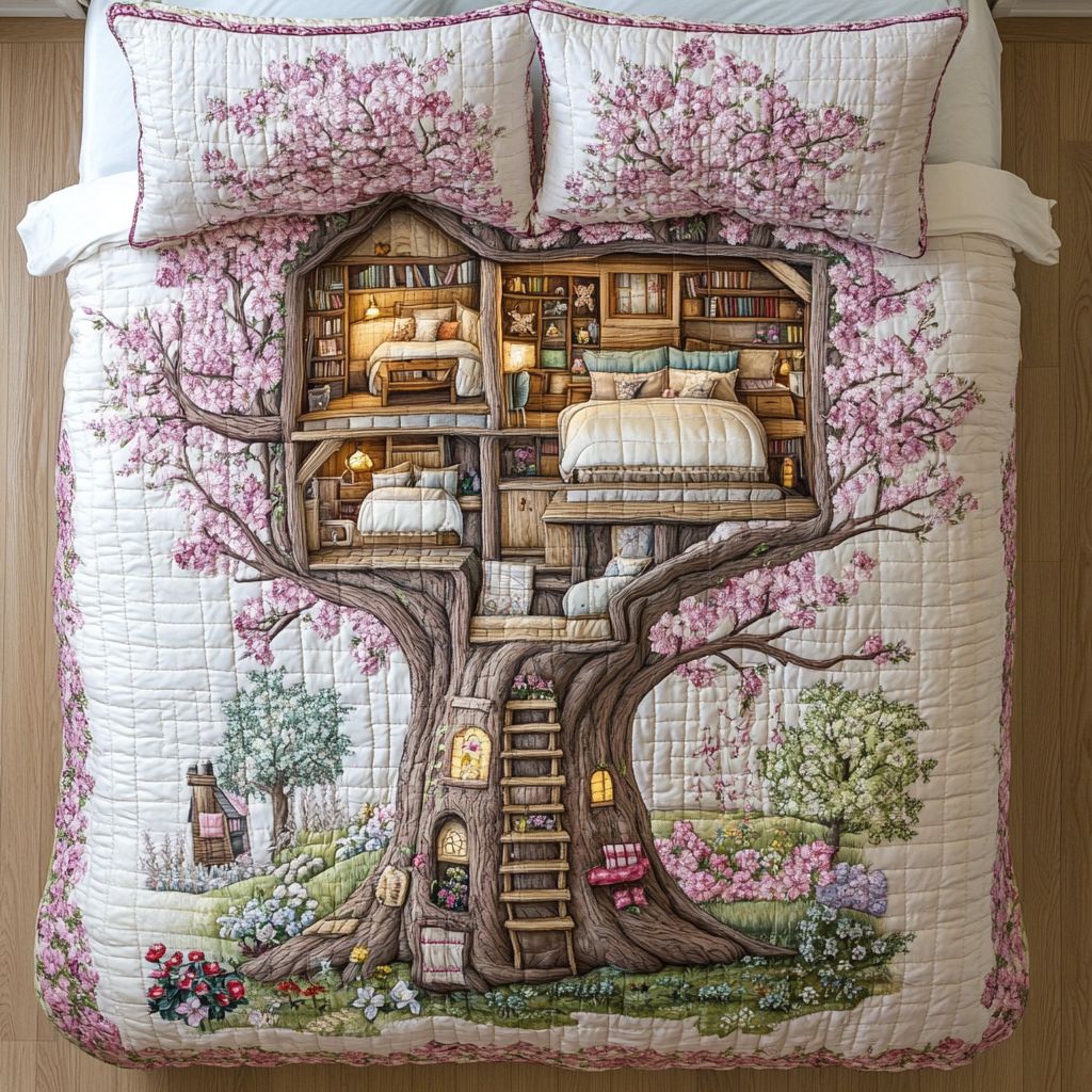 Magic Nest Quilted Bedding Set Duvet Cover Merch Christmas Gift For Daughter In Law Magic Nest Quilted Bedding Set Duvet Cover Merch Christmas Gift For Daughter In Law