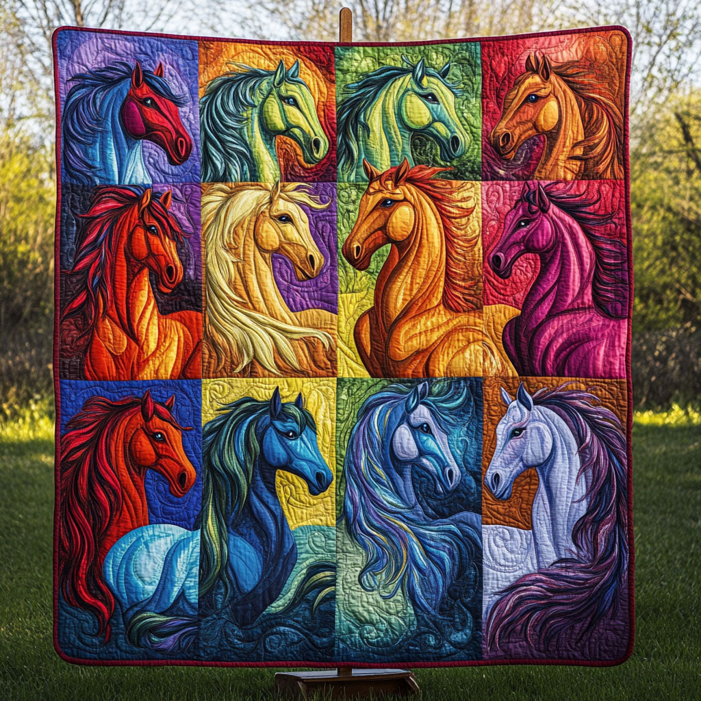 Majestic Colors Quilted Blanket Sofa Throw Blanket Horse Themed Gifts For Adults Majestic Colors Quilted Blanket Sofa Throw Blanket Horse Themed Gifts For Adults