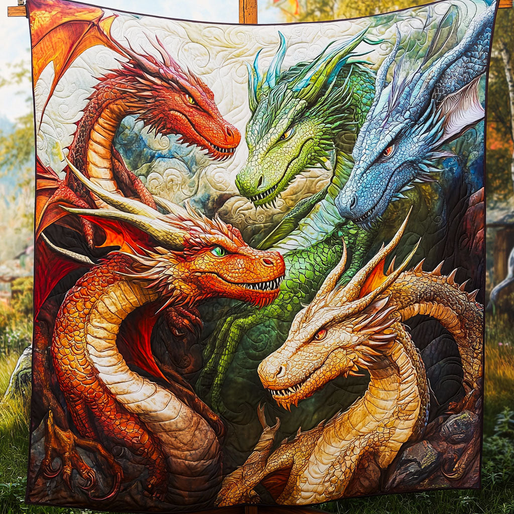 Majestic Dragons Quilted Blanket Cute Throw Blanket Best Gift For Dragon Lovers Majestic Dragons Quilted Blanket Cute Throw Blanket Best Gift For Dragon Lovers
