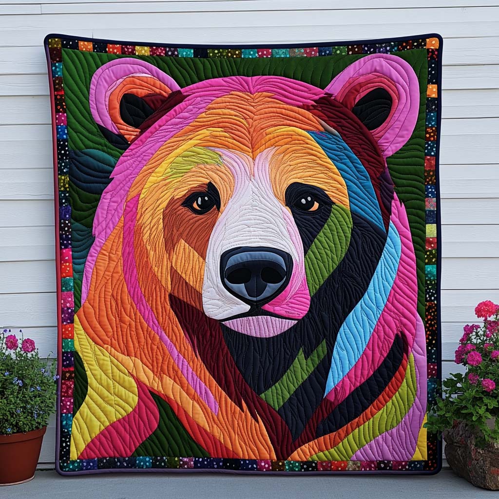 Majestic Wanderer Quilted Blanket Sofa Throw Blanket Bear Gifts For Him Majestic Wanderer Quilted Blanket Sofa Throw Blanket Bear Gifts For Him