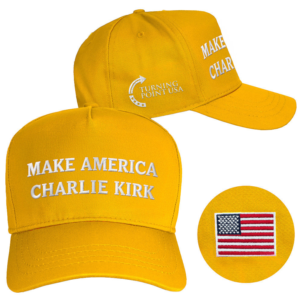 Make America Charlie Kirk Hat Embroidered Charlie Kirk Merch Turning Point USA Merch Gifts Make America Charlie Kirk Hat Embroidered Charlie Kirk Merch Turning Point USA Merch Gifts