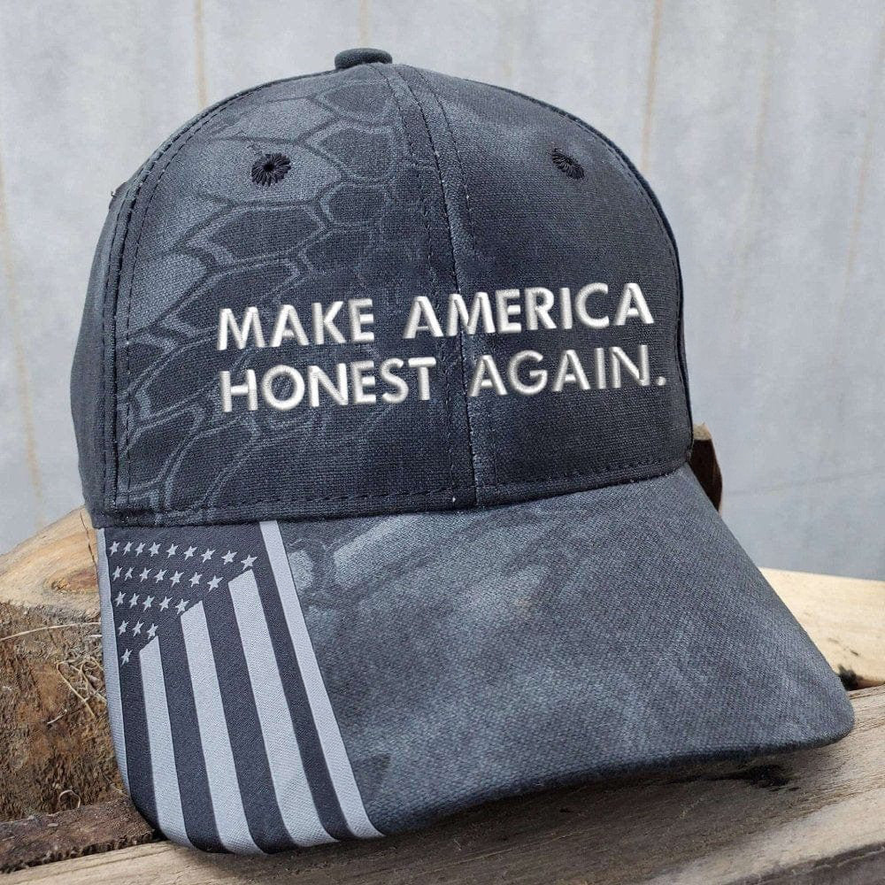 Make America Honest Again Embroidered Camo Hat Funny Political Hat Gifts For Patriots Make America Honest Again Embroidered Camo Hat Funny Political Hat Gifts For Patriots