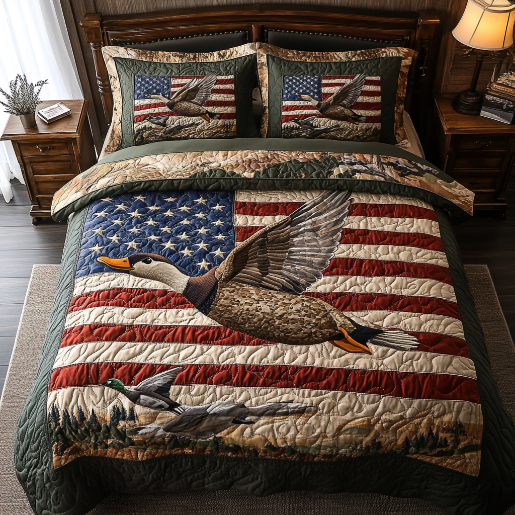 Mallard Ducks Flight Quilted Bedding Set Duvet Cover Bedspreads Christmas Ideas For Family Mallard Ducks Flight Quilted Bedding Set Duvet Cover Bedspreads Christmas Ideas For Family