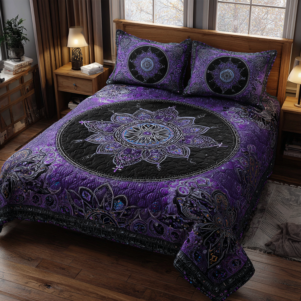 Mandala Style Quilted Bedding Set Duvet Cover Merch Christmas Gift Ideas For Son In Law Mandala Style Quilted Bedding Set Duvet Cover Merch Christmas Gift Ideas For Son In Law