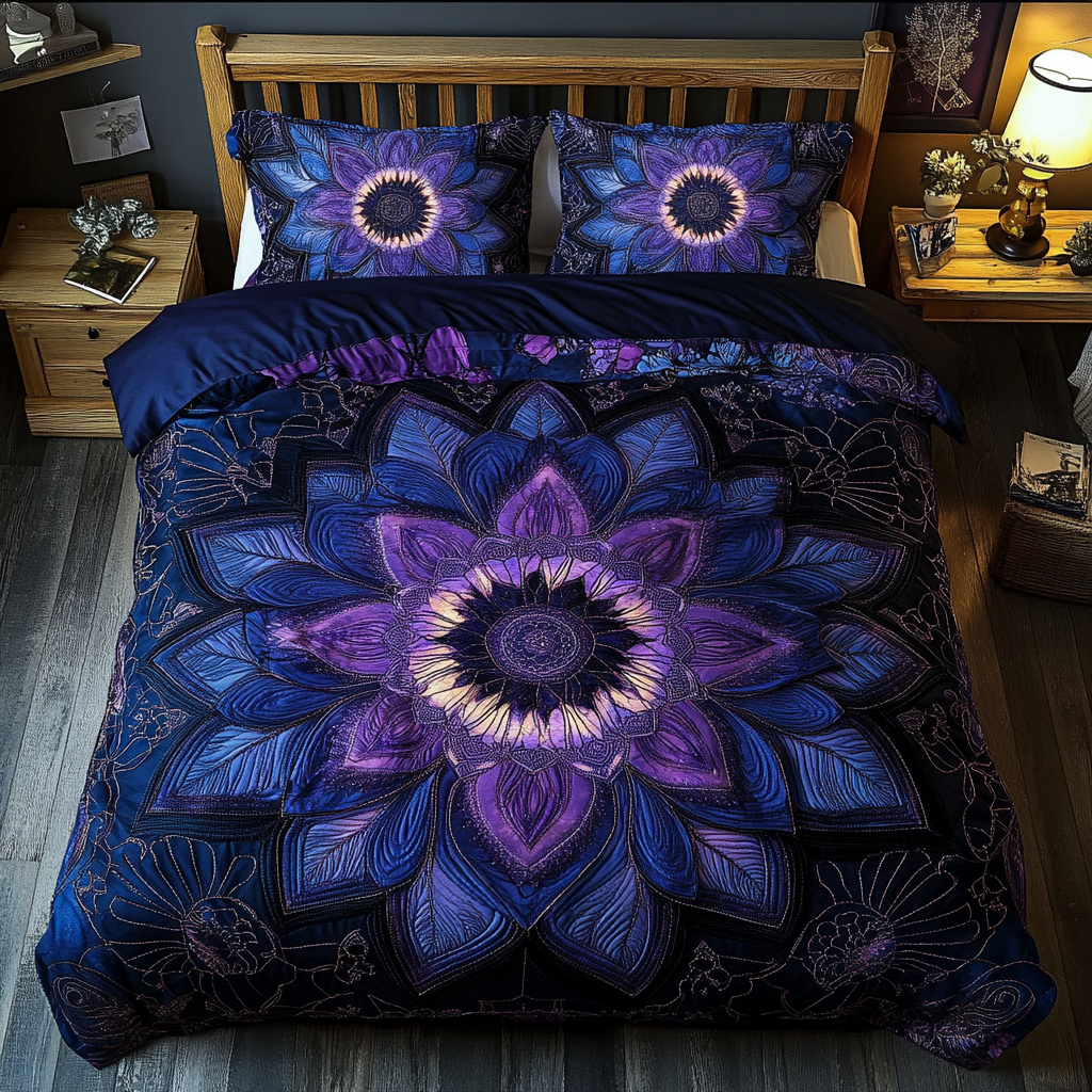 Mandala Vibe Quilted Bedding Set Duvet Cover Merch Father In Law Gifts Christmas Mandala Vibe Quilted Bedding Set Duvet Cover Merch Father In Law Gifts Christmas