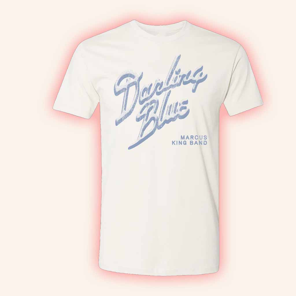 Marcus King Band Merch Darling Blue T-Shirt Unique Birthday Gift For Friend Marcus King Band Merch Darling Blue T-Shirt Unique Birthday Gift For Friend