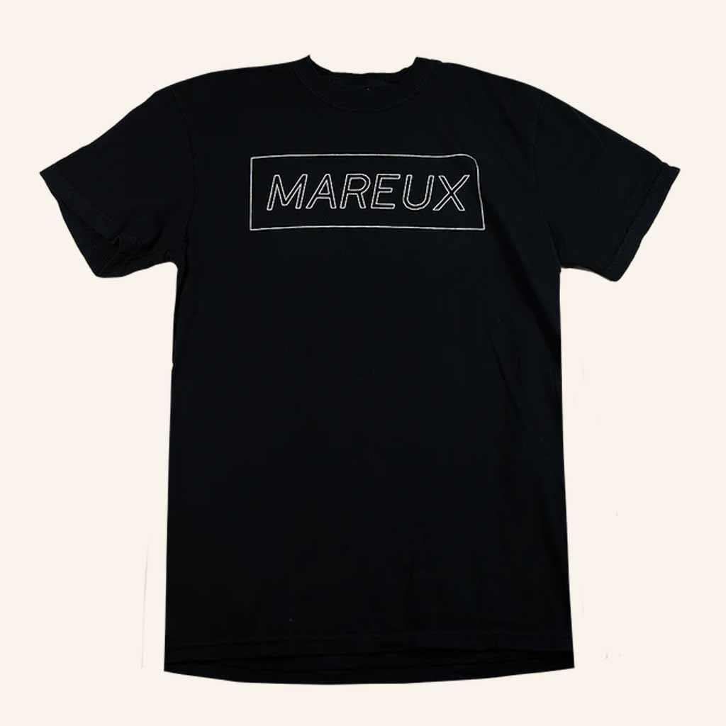Mareux Merch Box Logo Black T-Shirt Good Gifts For Boyfriend