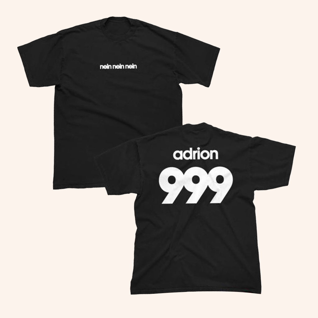 Mario Adrion Merch Nein Nein Nein 999 Black T-Shirt Christmas Ideas For Him Mario Adrion Merch Nein Nein Nein 999 Black T-Shirt Christmas Ideas For Him
