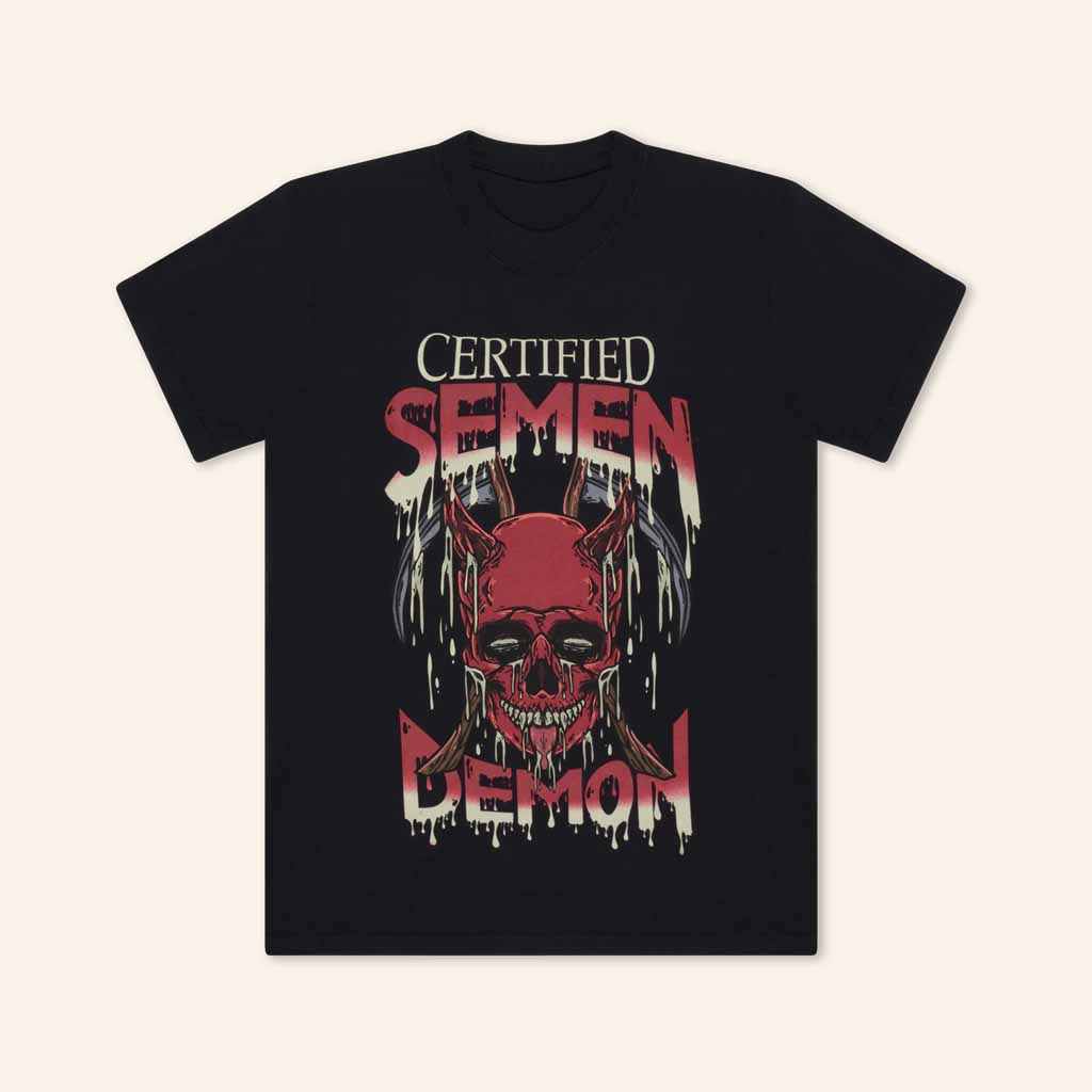 Matt Rife Merch Certified Semen Demon Shirt Unique Gifts For Husband Matt Rife Merch Certified Semen Demon Shirt Unique Gifts For Husband