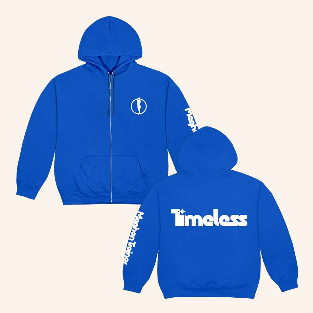 Meghan Trainor Merch Timeless Zip Hoodie Christmas Presents For Boyfriend Meghan Trainor Merch Timeless Zip Hoodie Christmas Presents For Boyfriend