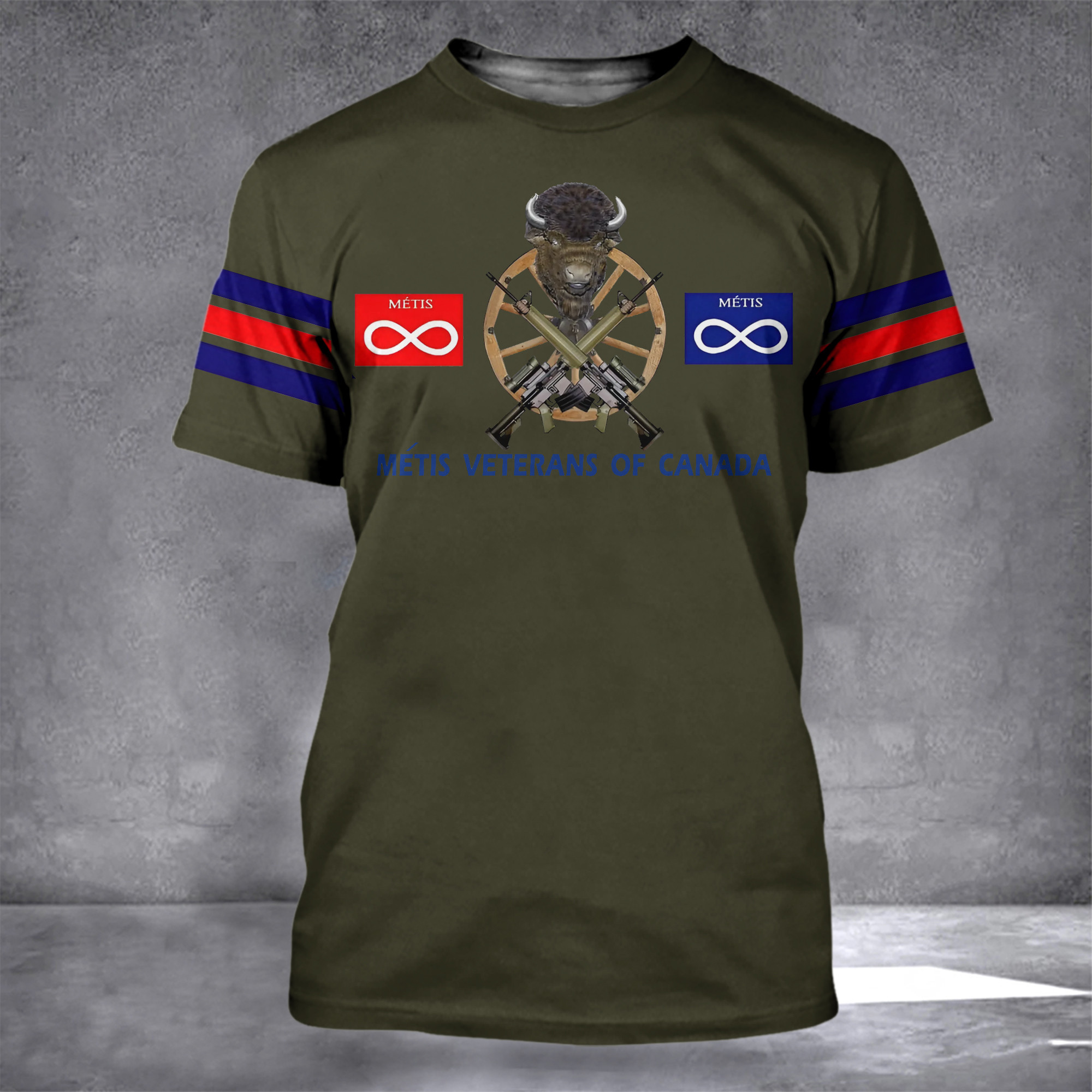Metis Veterans Of Canada Shirt Support For Veterans Patriotic T-Shirt Gift For Canadian Metis Veterans Of Canada Shirt Support For Veterans Patriotic T-Shirt Gift For Canadian
