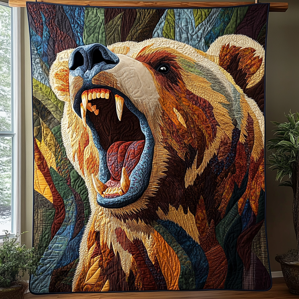 Mighty Paw Quilted Blanket Cute Throw Blanket Cute Bear Gift Ideas Christmas Mighty Paw Quilted Blanket Cute Throw Blanket Cute Bear Gift Ideas Christmas