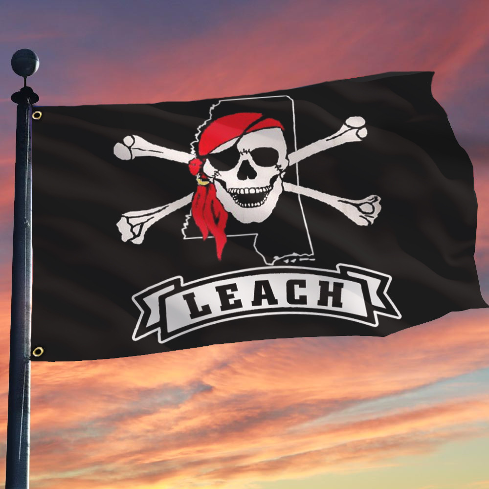 Mike Leach Pirate Flag Mississippi State Pirate Flag Skull And Cross Sword Merch Mike Leach Pirate Flag Mississippi State Pirate Flag Skull And Cross Sword Merch