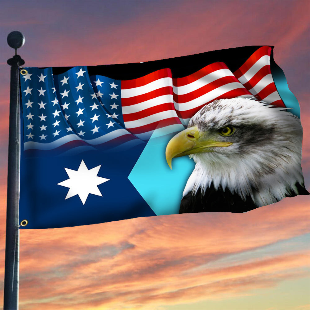 Minnesota New Flag Bald Eagle American Flag New Minnesota State Patriotic Merch Minnesota New Flag Bald Eagle American Flag New Minnesota State Patriotic Merch