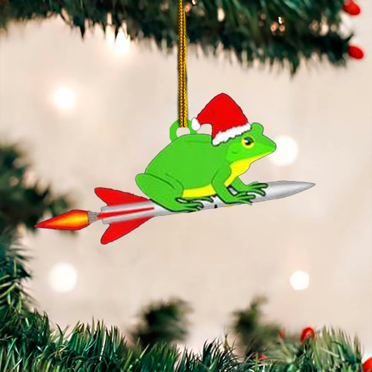 Missile Toad Christmas Ornament 2024 Missletoad Ornament Missile Toad Christmas Ornament 2024 Missletoad Ornament