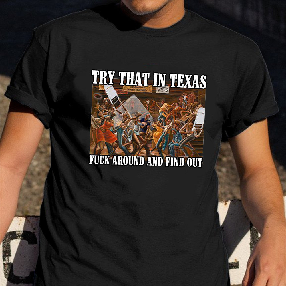 Montgomery Riverfront Brawl Shirt Try That In Texas Shirt