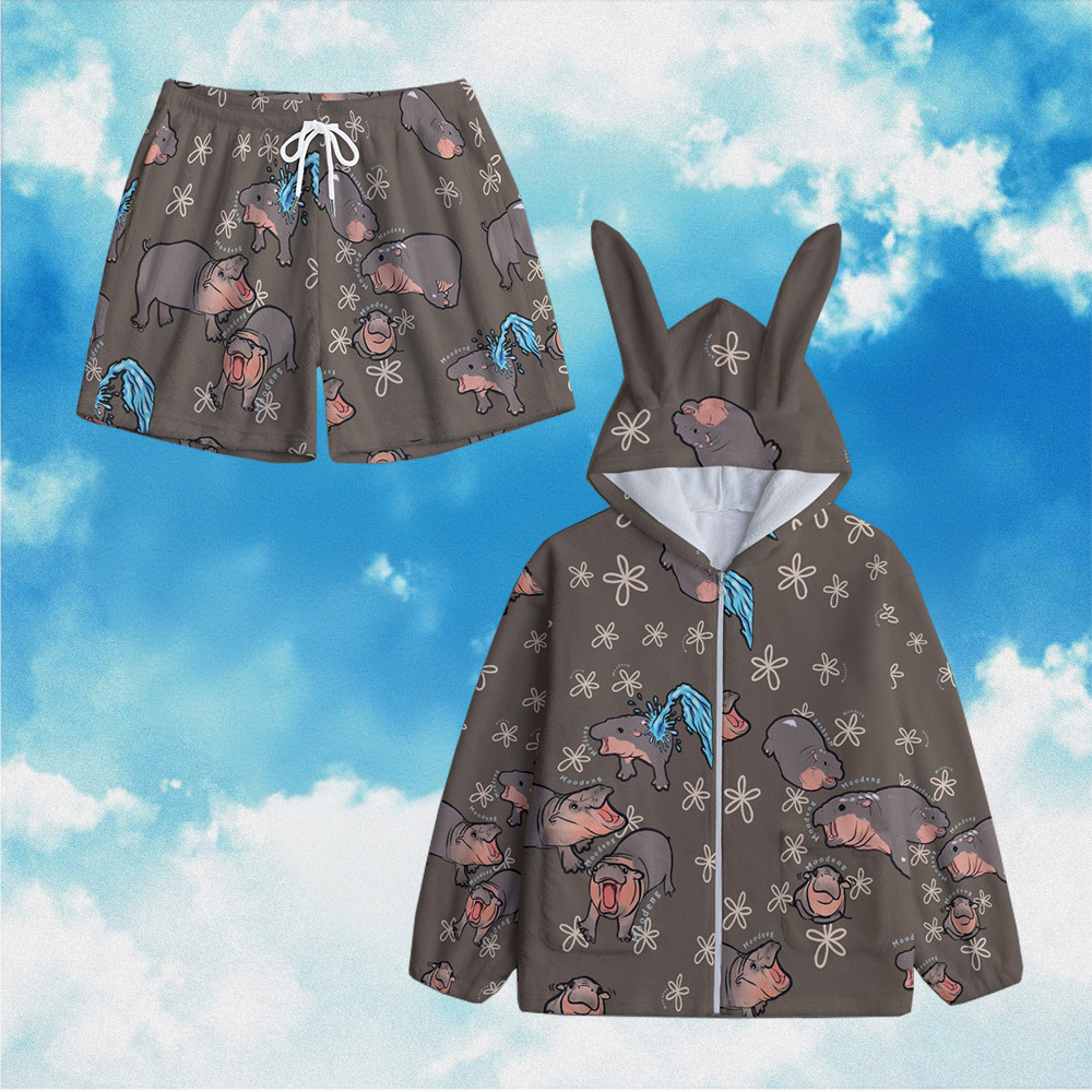Moo Deng Shirt Moo Deng Button Up Shirt Hippo Lovers Gifts For Moo Deng Fans Moo Deng Shirt Moo Deng Button Up Shirt Hippo Lovers Gifts For Moo Deng Fans