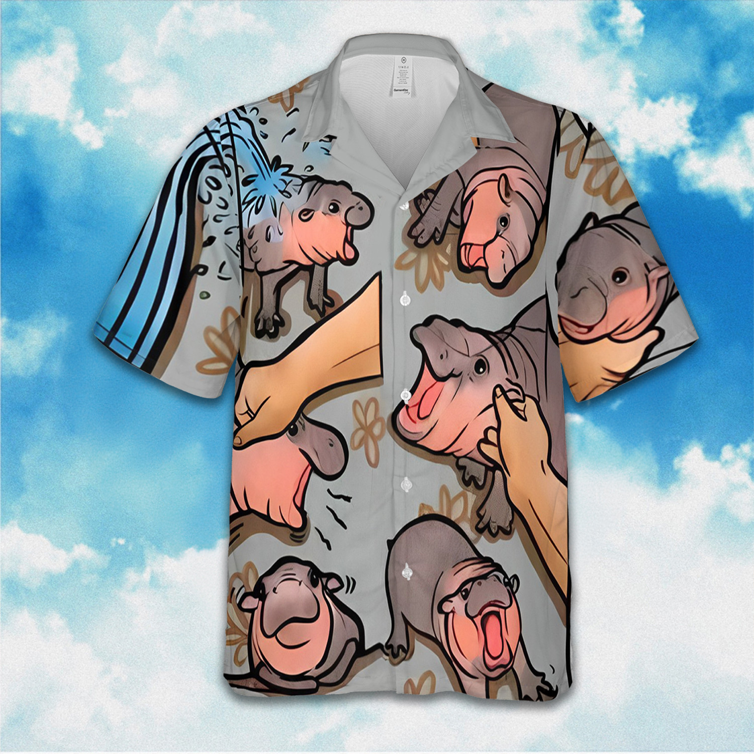 Moo Deng Shirt Moo Deng Button Up Shirt Hippo Lovers Gifts For Moo Deng Fans Moo Deng Shirt Moo Deng Button Up Shirt Hippo Lovers Gifts For Moo Deng Fans