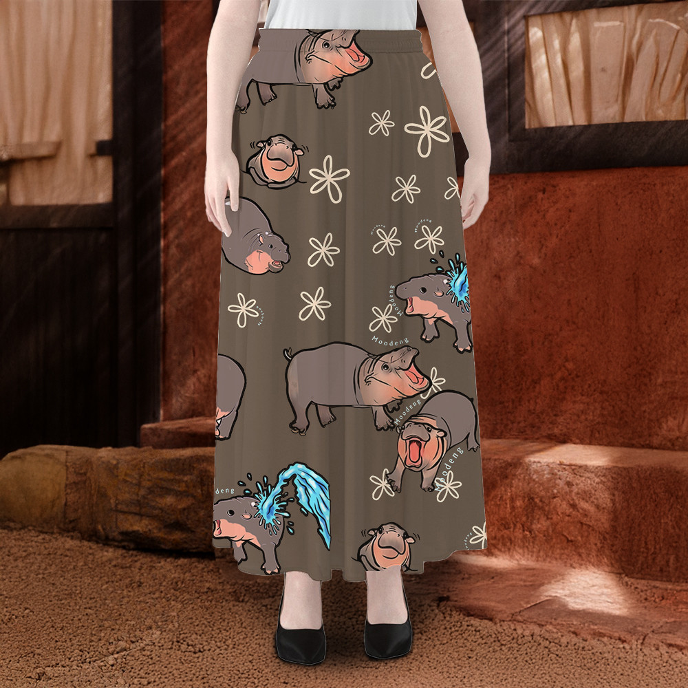 Moo Deng Trousers Hippo Lovers Women Sweatpant Gifts For Moo Deng Fans Moo Deng Trousers Hippo Lovers Women Sweatpant Gifts For Moo Deng Fans