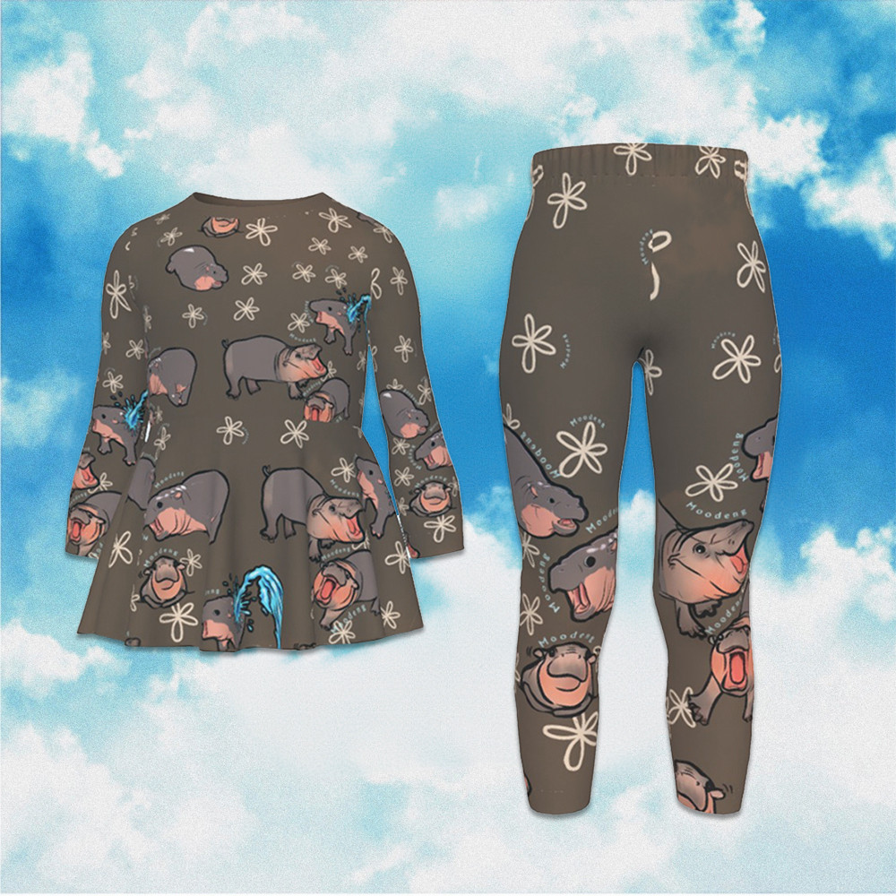 Moo Deng Trousers Hippo Lovers Women Sweatpant Gifts For Moo Deng Fans Moo Deng Trousers Hippo Lovers Women Sweatpant Gifts For Moo Deng Fans