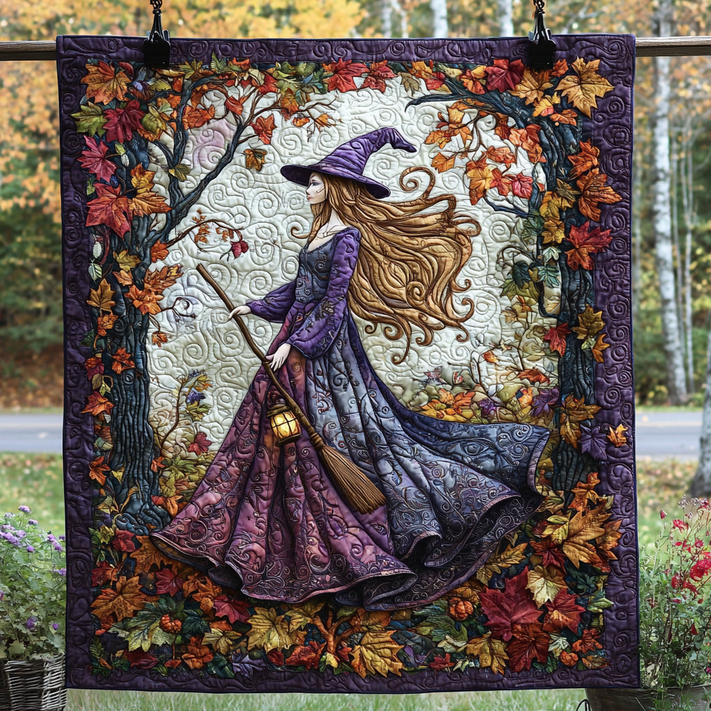 Moonlit Manor Witch Quilted Blanket Nice Throw Blanket Halloween Gifts For Teens Moonlit Manor Witch Quilted Blanket Nice Throw Blanket Halloween Gifts For Teens