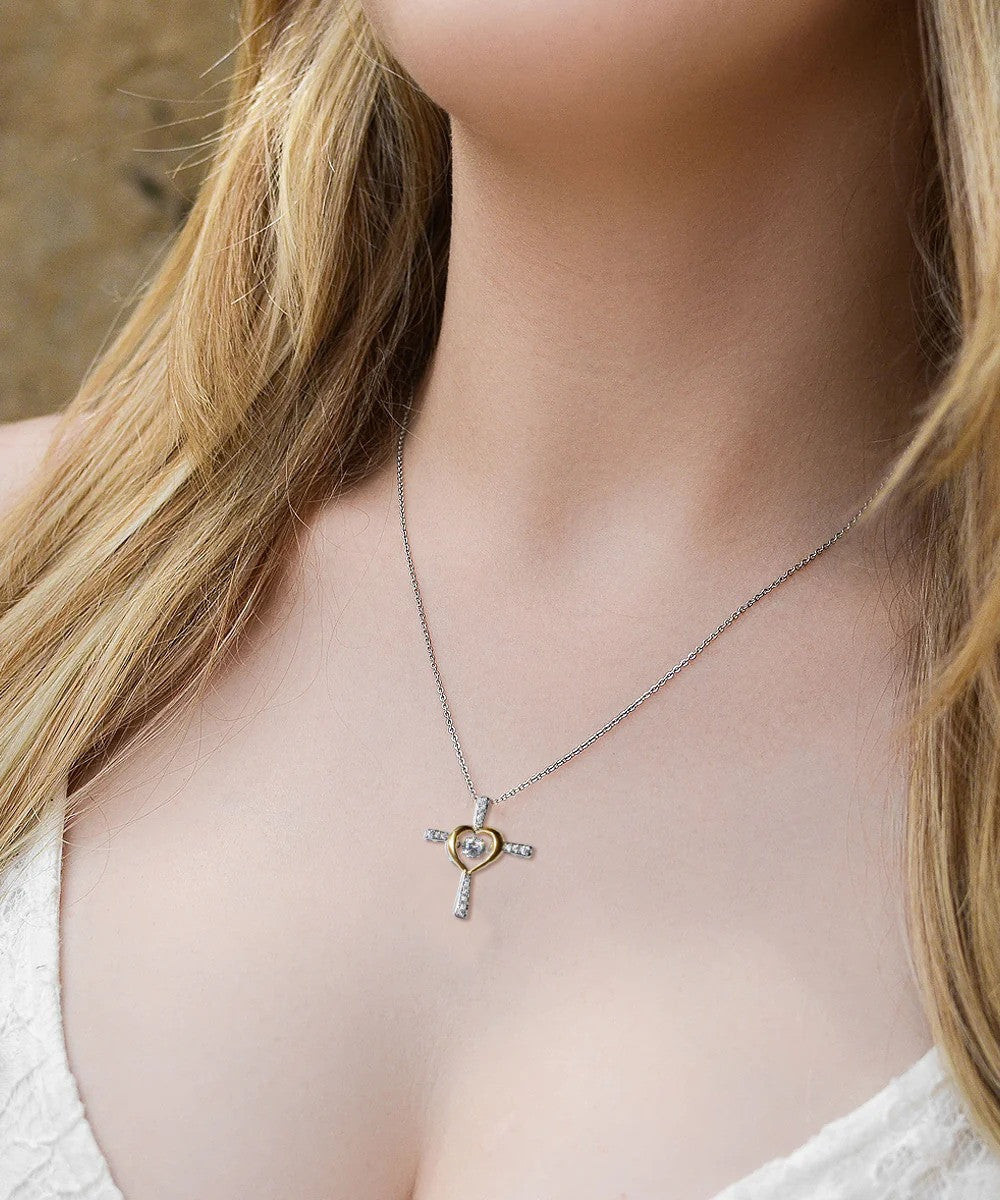 Mothers Day 2024 To My Baseball Mom Heart Cross Necklace I Love You To The Center Field And Back Mothers Day 2024 To My Baseball Mom Heart Cross Necklace I Love You To The Center Field And Back