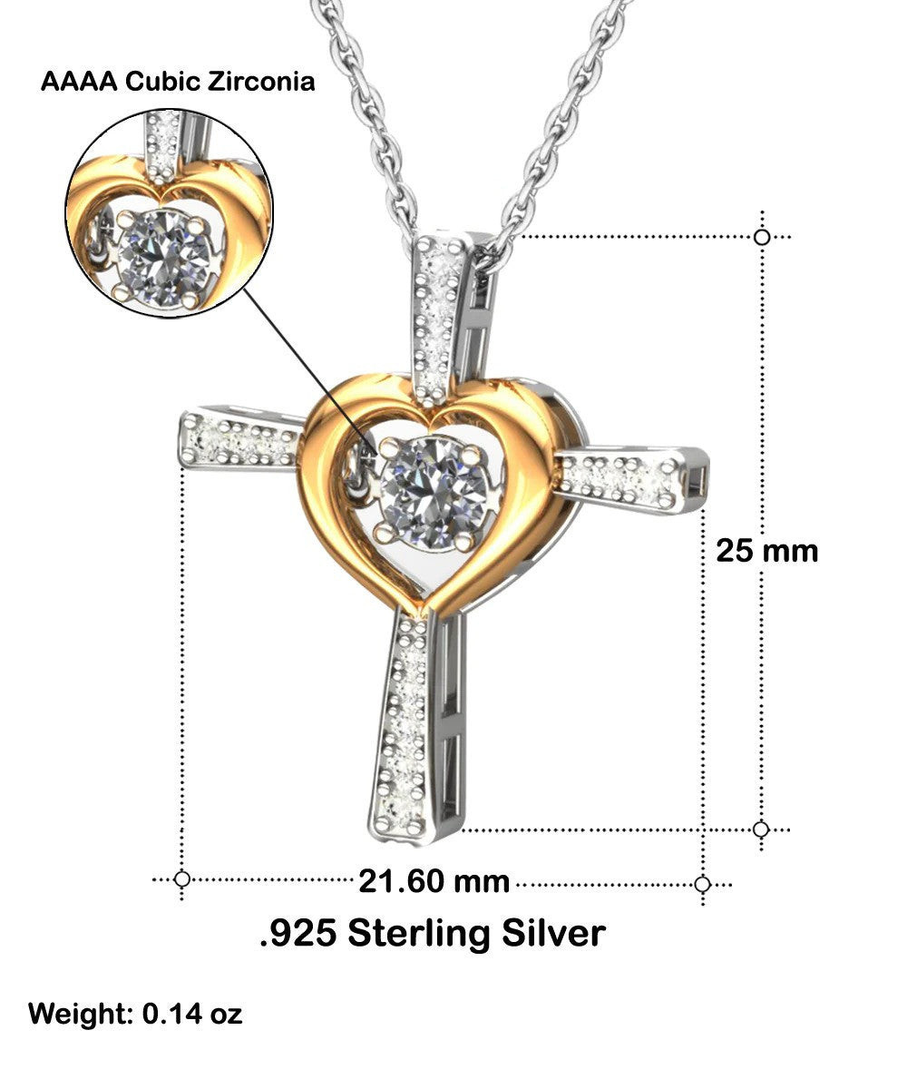 Mothers Day 2024 To My Baseball Mom Heart Cross Necklace I Love You To The Center Field And Back Mothers Day 2024 To My Baseball Mom Heart Cross Necklace I Love You To The Center Field And Back