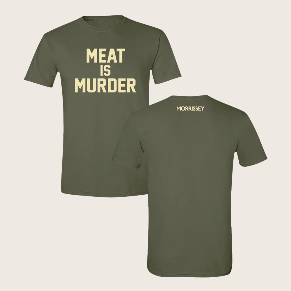 Mporium Merch Meat Is Murder T-Shirt Cool Gifts For Music Lovers Mporium Merch Meat Is Murder T-Shirt Cool Gifts For Music Lovers