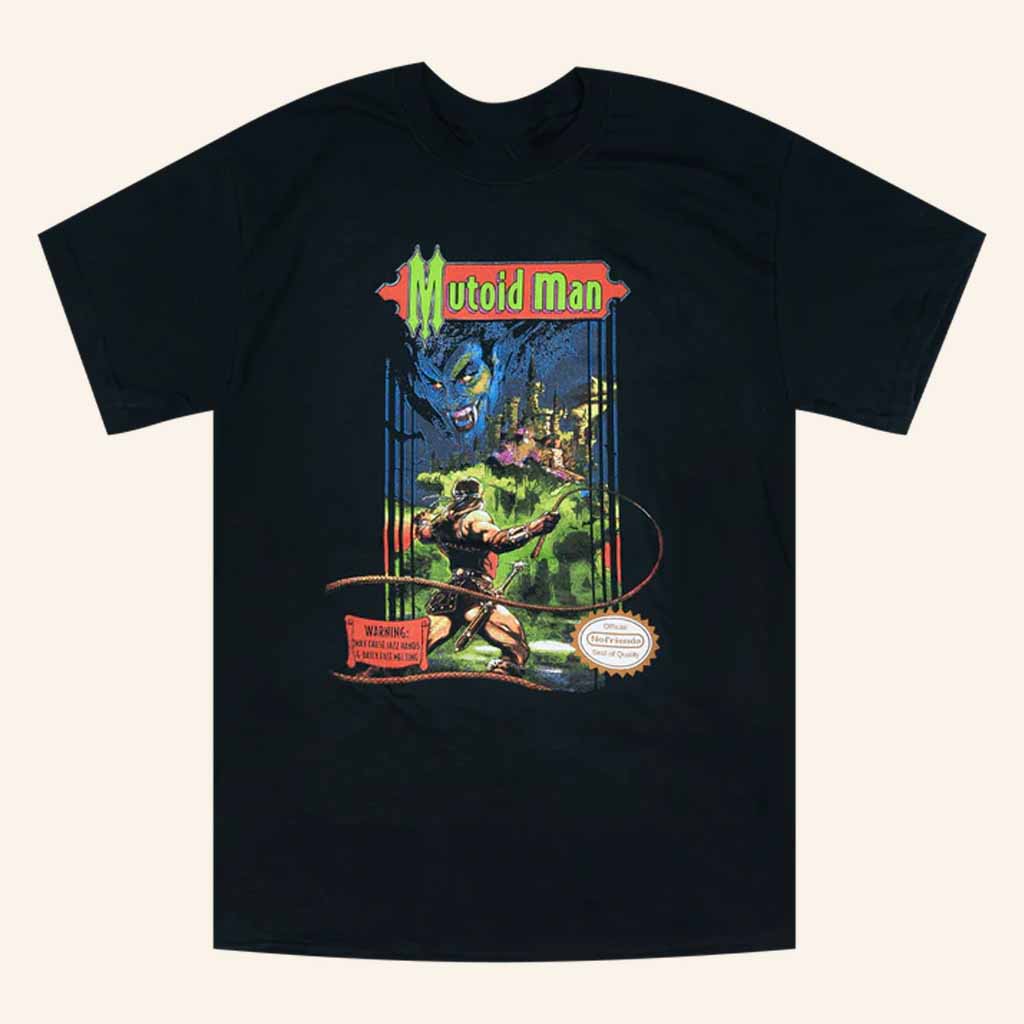 Mutoid Man Merch Mutoidvania Black T-Shirt Unique Gifts For Music Lovers Mutoid Man Merch Mutoidvania Black T-Shirt Unique Gifts For Music Lovers